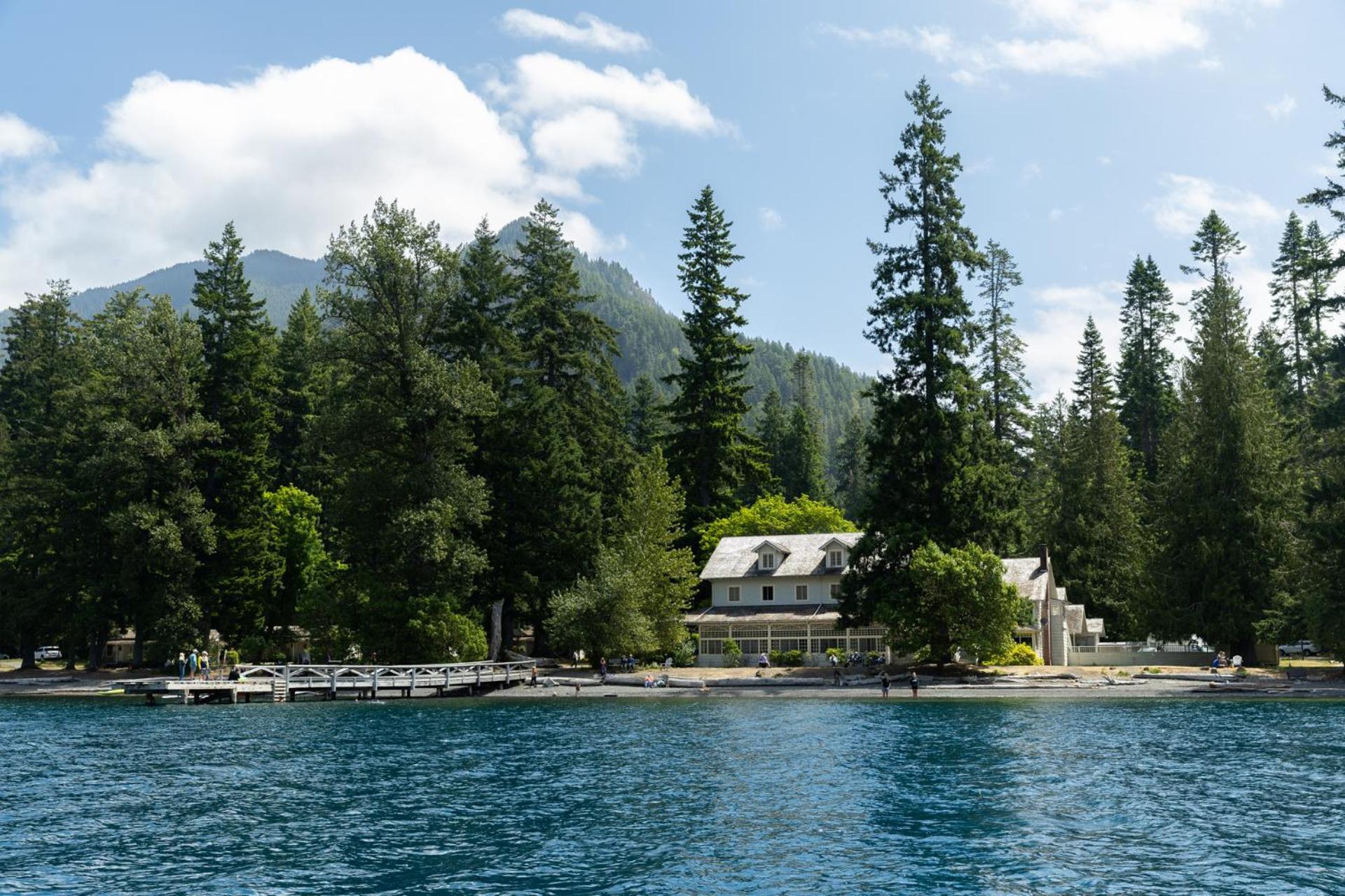 Lake Crescent Lodge Port Crescent المظهر الخارجي الصورة